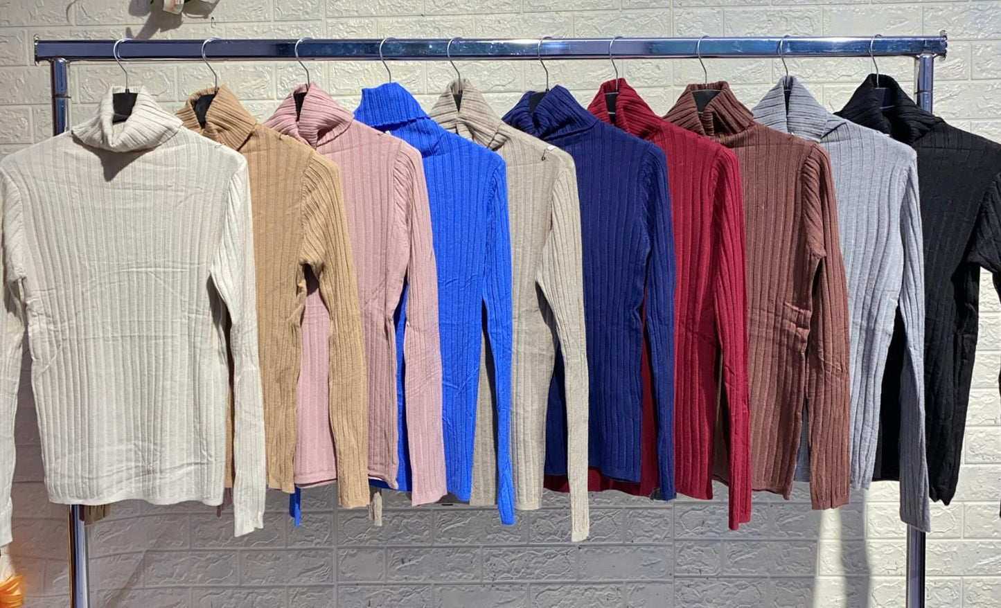 Maglia a Maniche Lunghe in Cotone