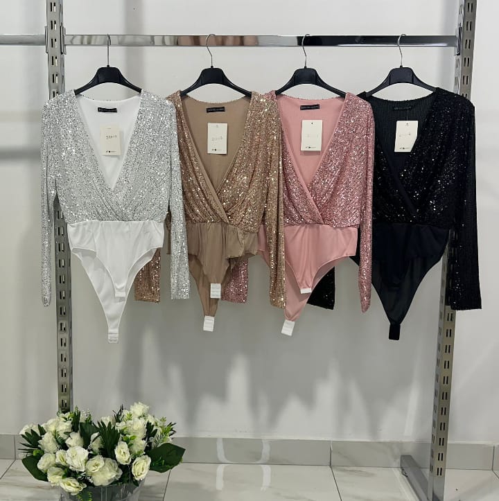 Body in tessuto elasticizzato