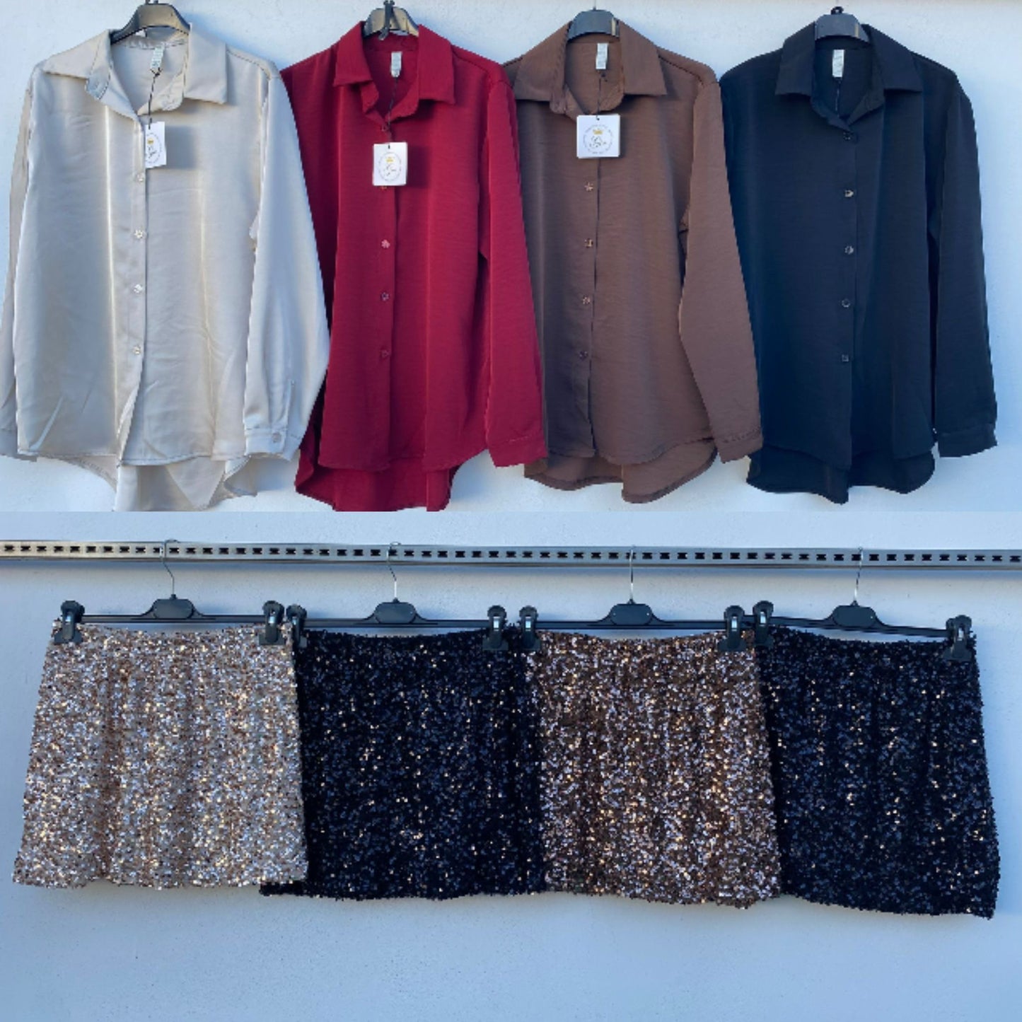 Completo elegante in tessuto pregiato