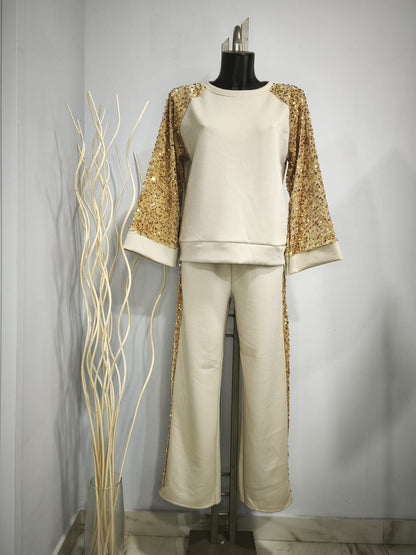 Coordinato Elegante in Tessuto Morbido