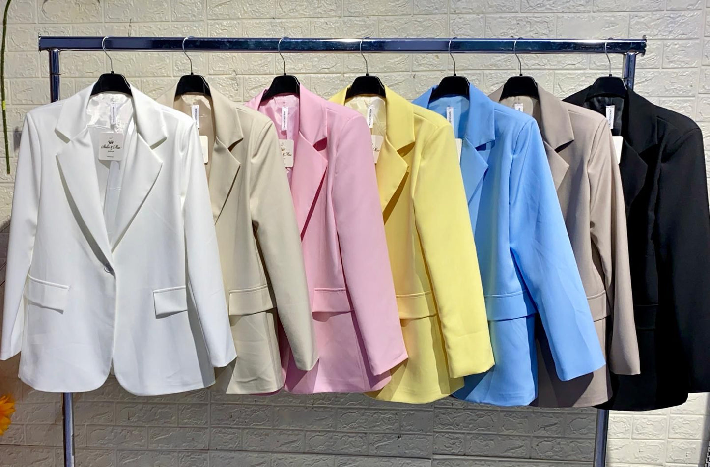 Blazer elegante in tessuto pregiato