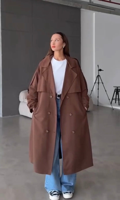 Cappotto Impermeabile Lungo