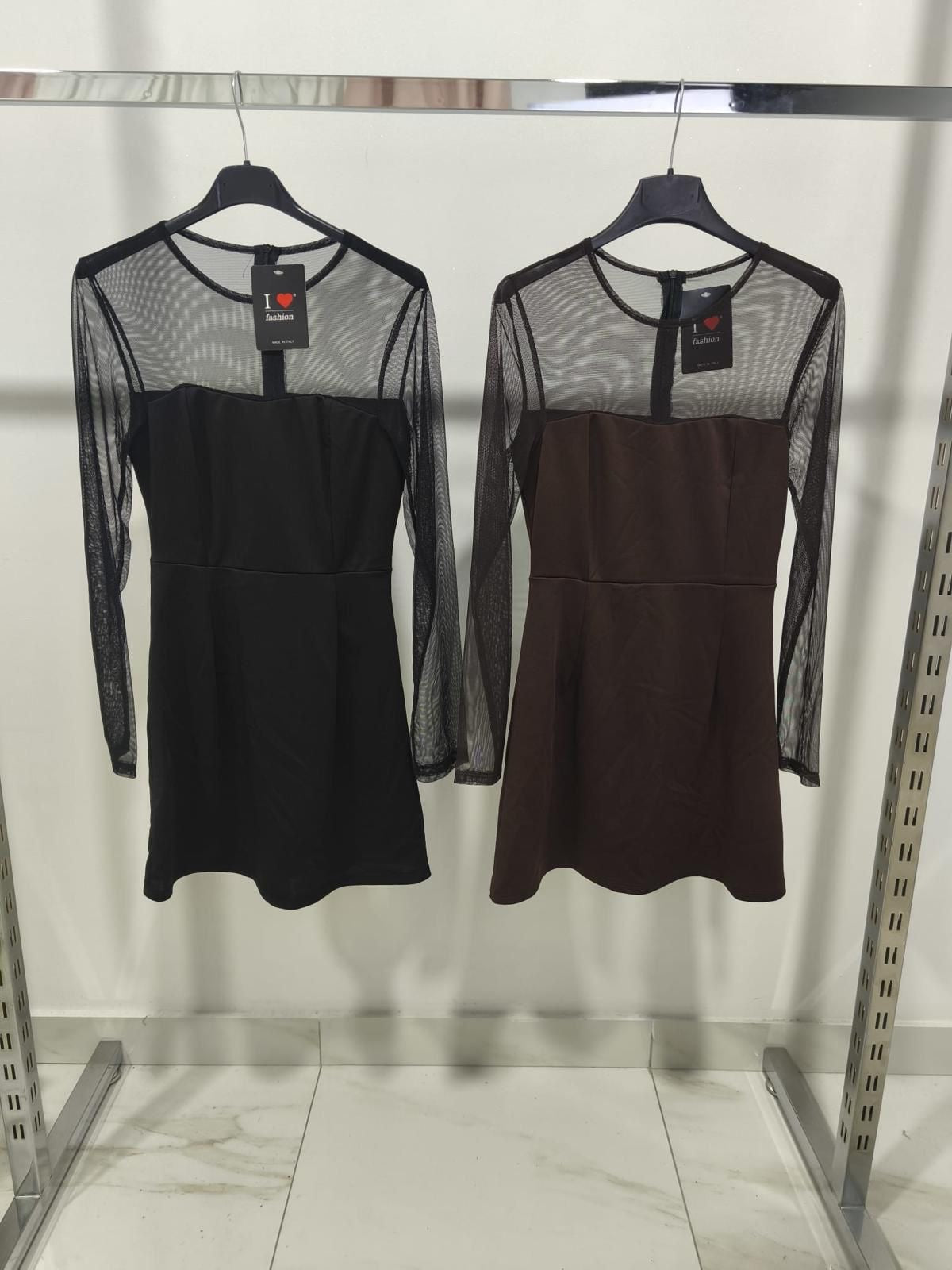 Abito elegante in tessuto leggero