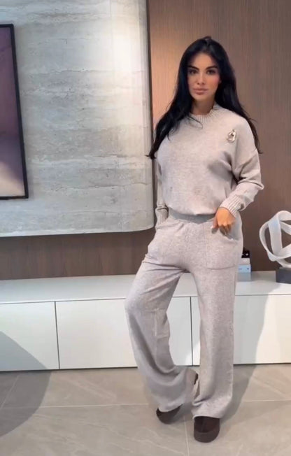 Completo elegante in tessuto pregiato