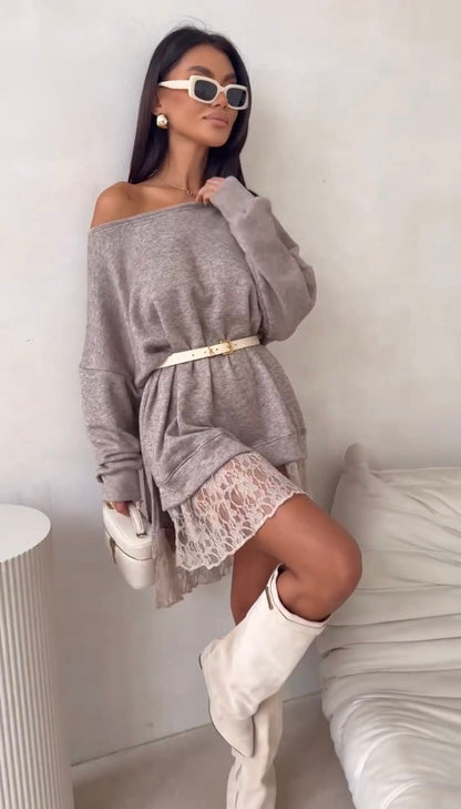 Abito elegante in tessuto leggero