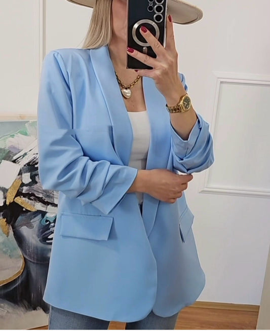 Giacca in tessuto verde smeraldo