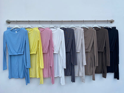 Completo elegante in tessuto pregiato