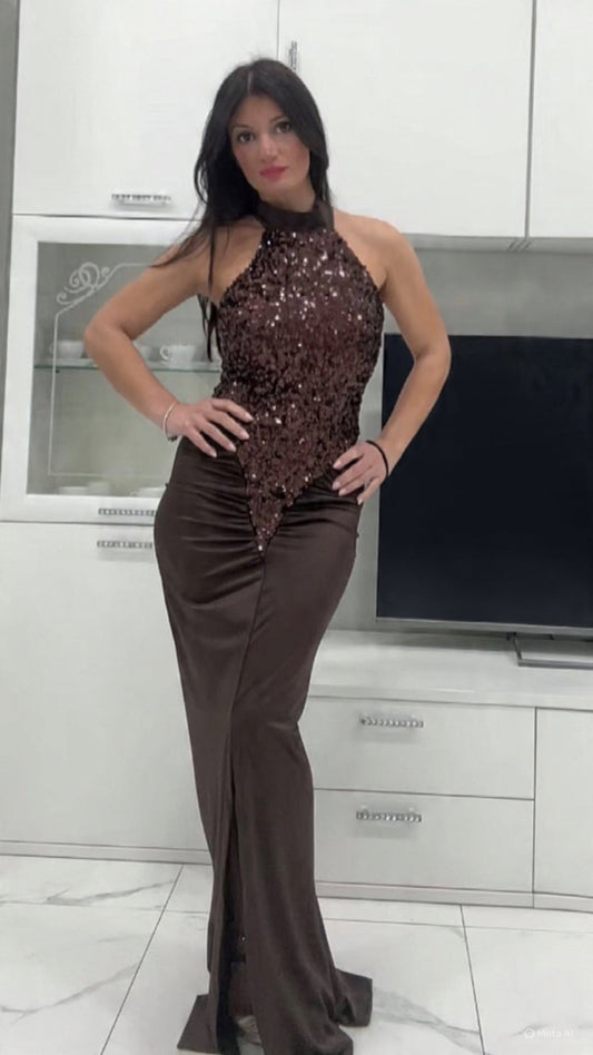 Abito Elegante in Tessuto Leggero