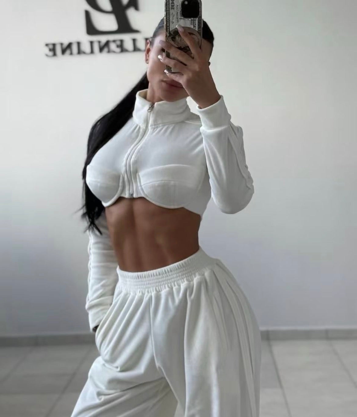 Completo in Cotone con Motivo Stampato per Bambini