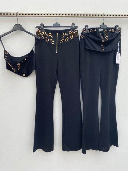 Completo elegante in tessuto pregiato