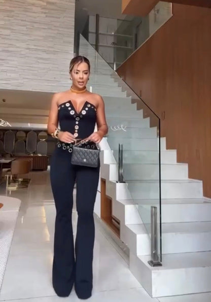 Completo elegante in tessuto leggero