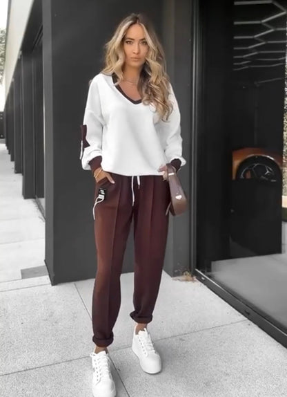 Completo elegante in tessuto pregiato