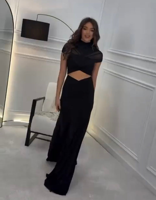 Abito elegante in tessuto leggero