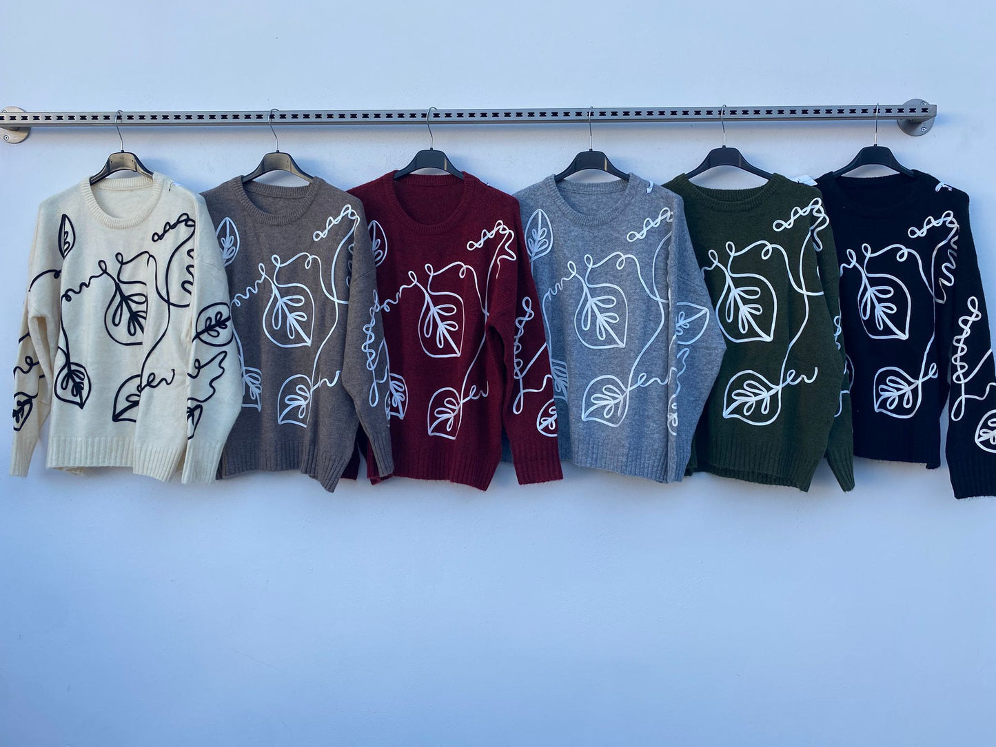 Maglione in Lana a Collo Alto