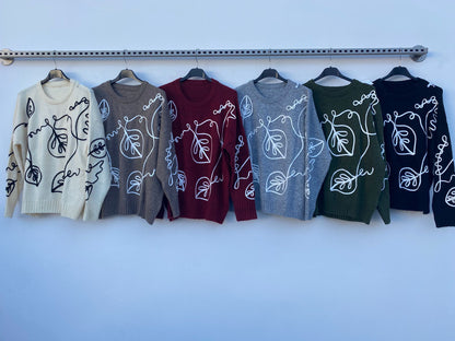Maglione in Lana a Collo Alto