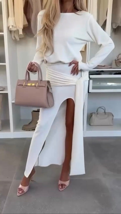 Completo Elegante in Tessuto di Alta Qualità