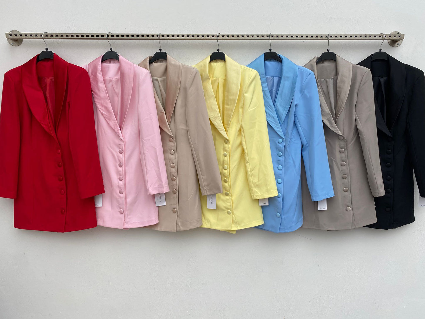 Giacca con Motivo Floreale