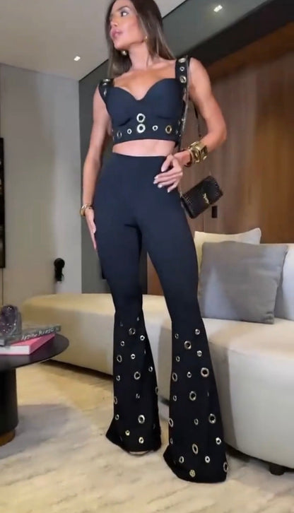 Completo elegante in tessuto pregiato