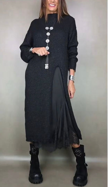 Abito elegante in tessuto pregiato