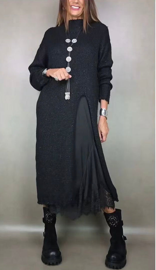 Abito Elegante in Tessuto Leggero