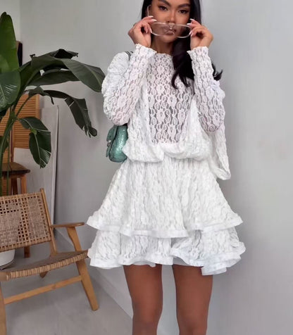 Abito Elegante in Tessuto Leggero