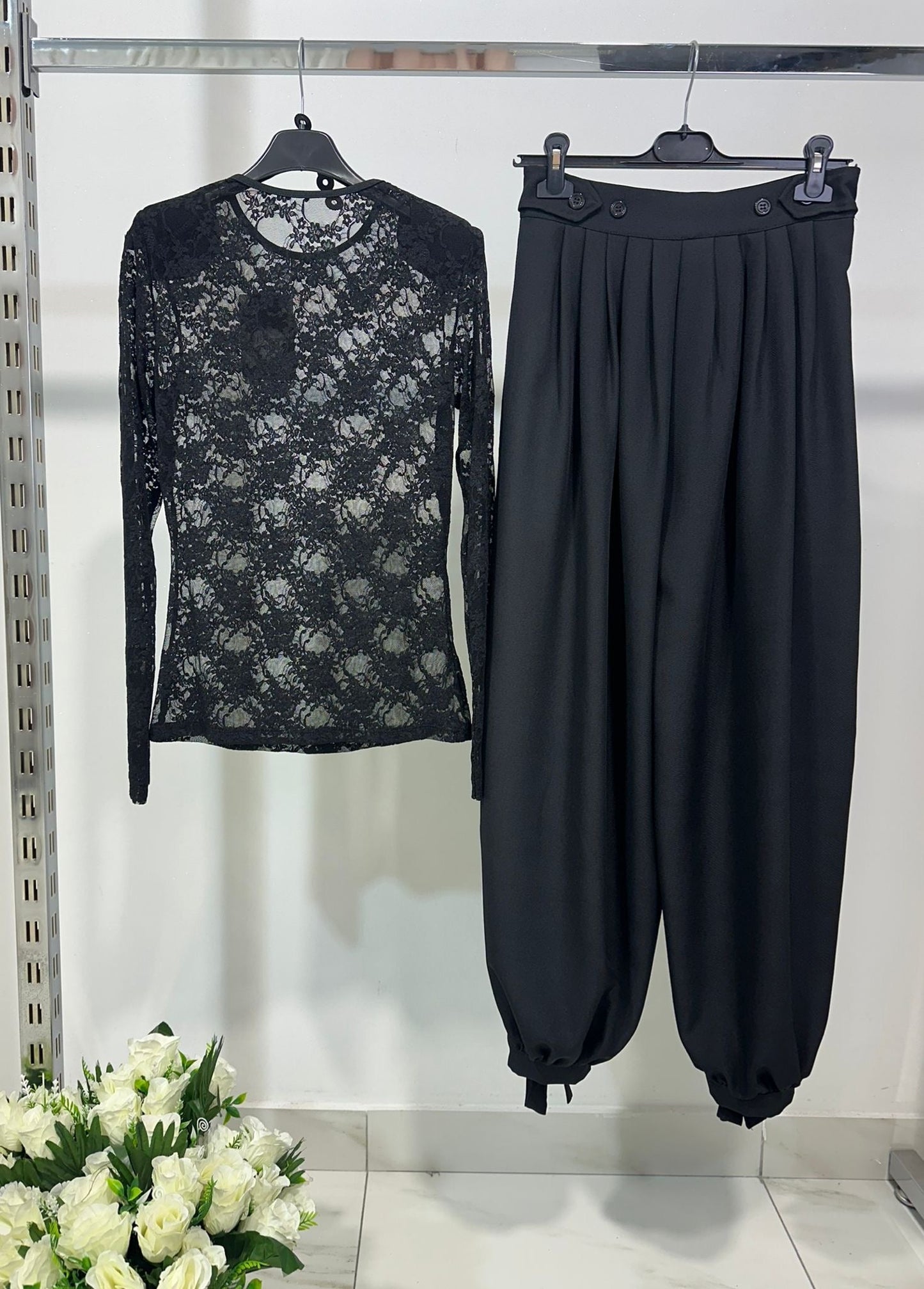 Coordinato Elegante in Tessuto Morbido