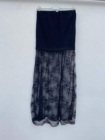 Gonna in tessuto leggero con design elegante