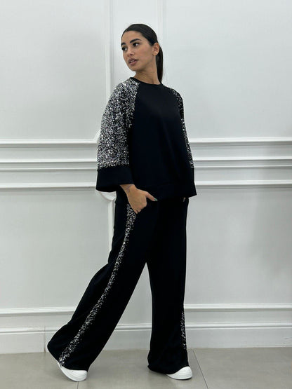 Coordinato Elegante in Tessuto Morbido