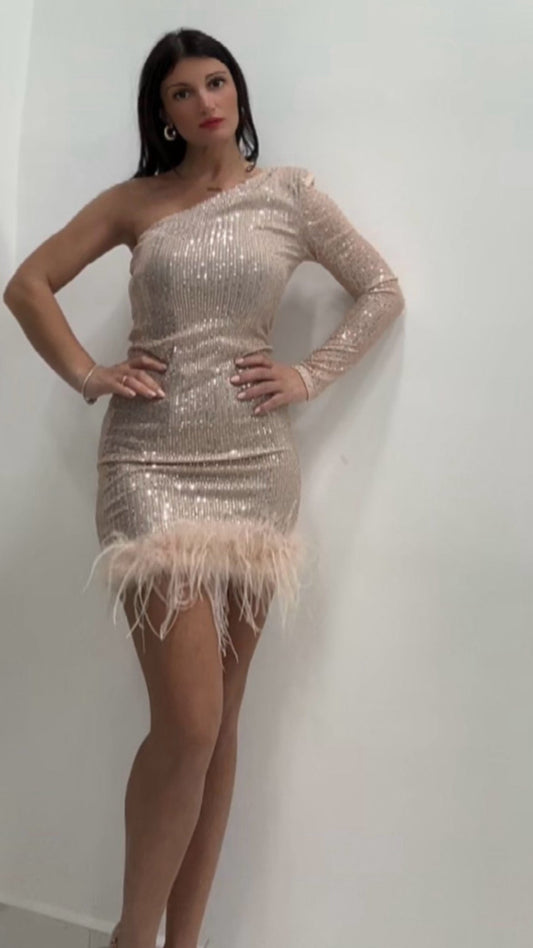 Abito Elegante in Tessuto Leggero