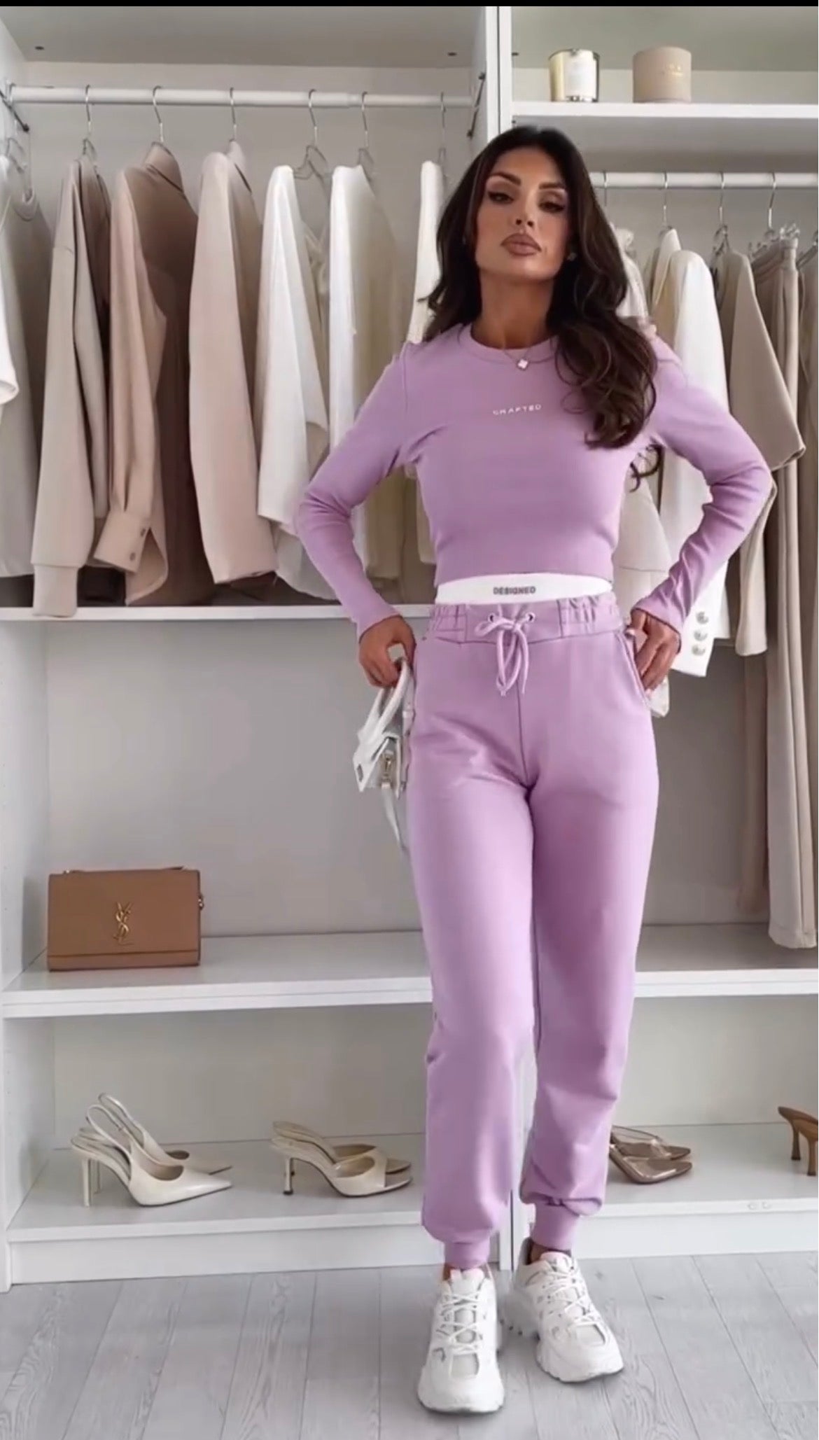 Tuta sportiva elegante