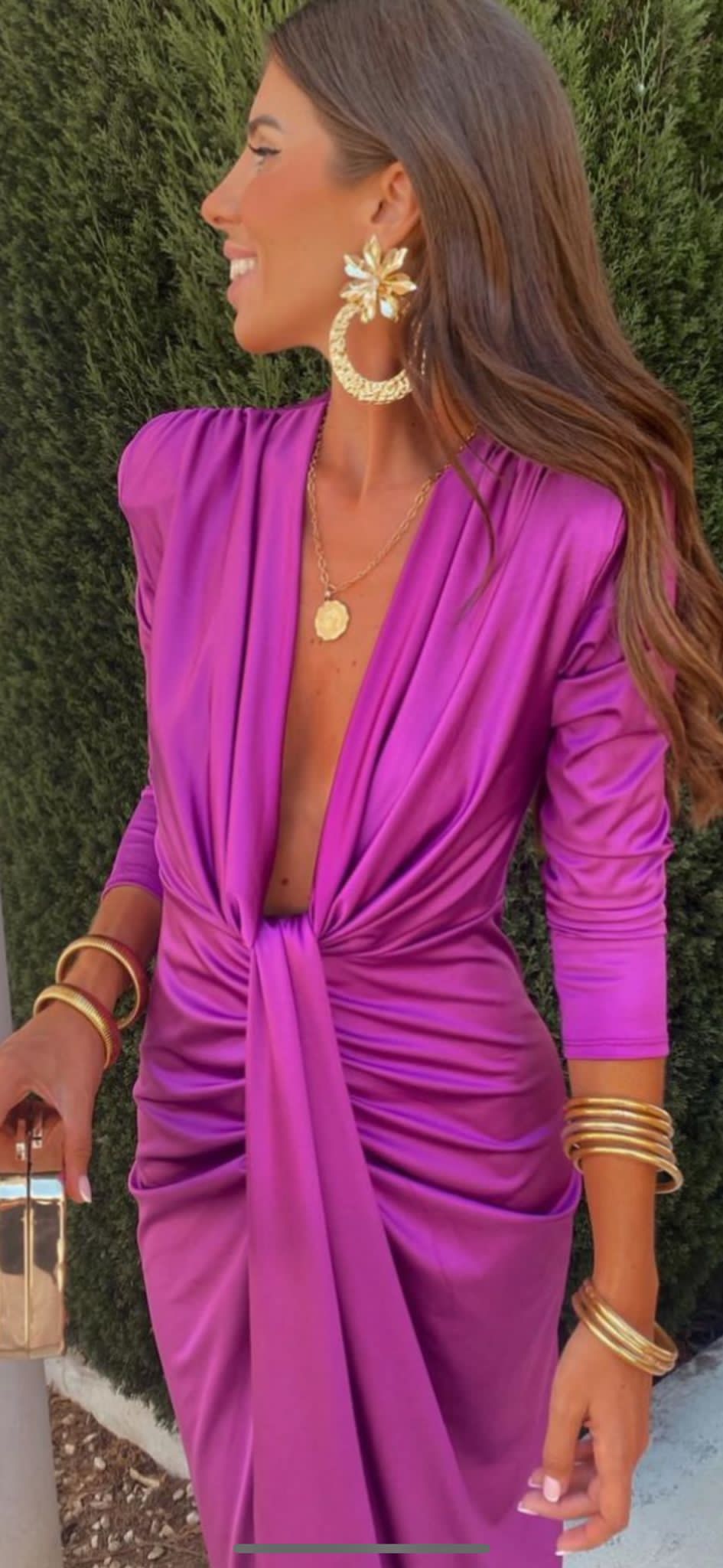 Abito Elegante in Tessuto Leggero