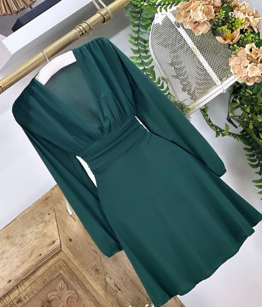 Abito elegante in tessuto leggero