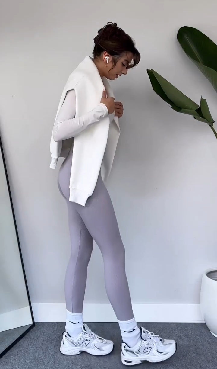 Leggings elasticizzati a vita alta