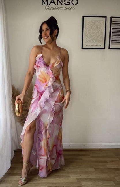 Abito elegante in tessuto leggero