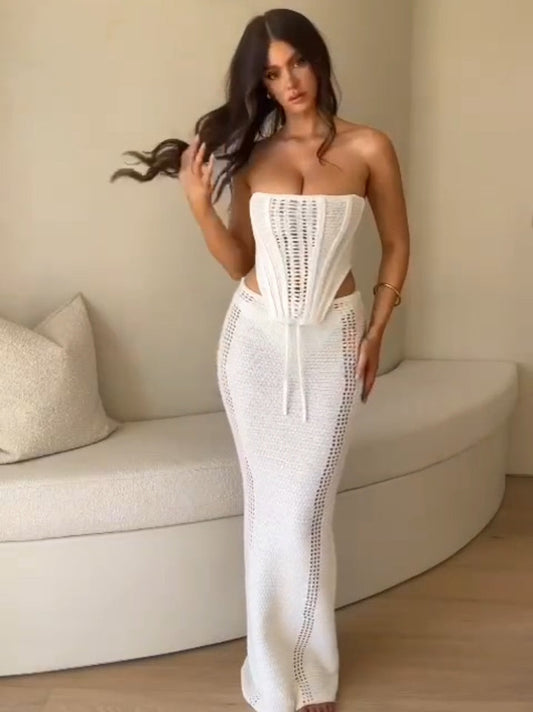 Completo elegante in tessuto pregiato