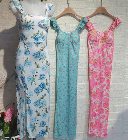 Vestito Elegante in Stile Parigino