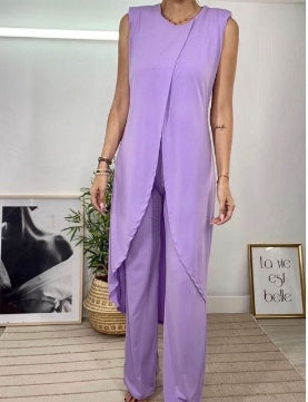 Completo elegante in tessuto pregiato