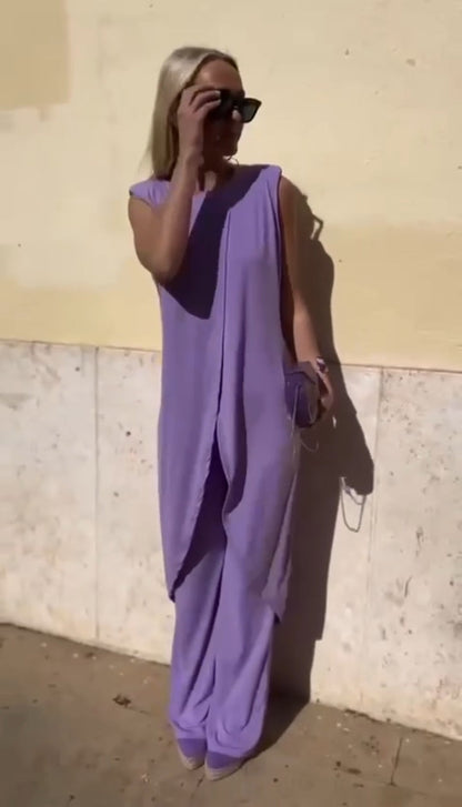 Completo Elegante in Tessuto di Alta Qualità