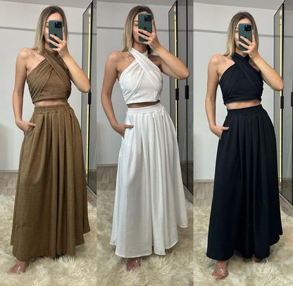 Completo Elegante con Giacca e Pantaloni Coordinati