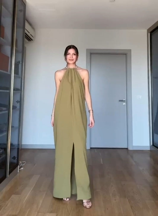 Abito elegante in tessuto pregiato