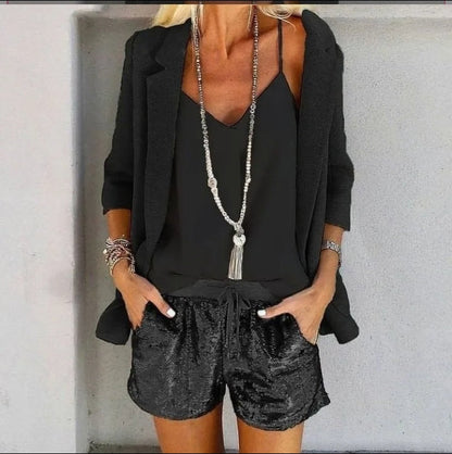 Completo elegante in tessuto pregiato