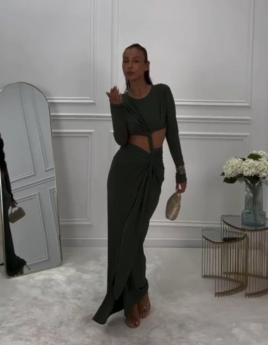 Abito Elegante in Tessuto di Qualità