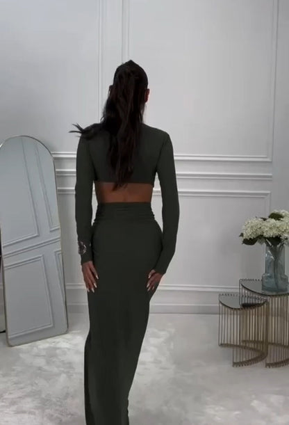 Abito Elegante in Tessuto di Qualità