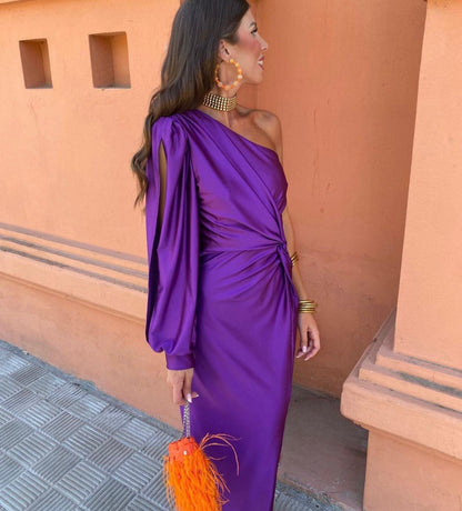 Abito elegante in tessuto leggero