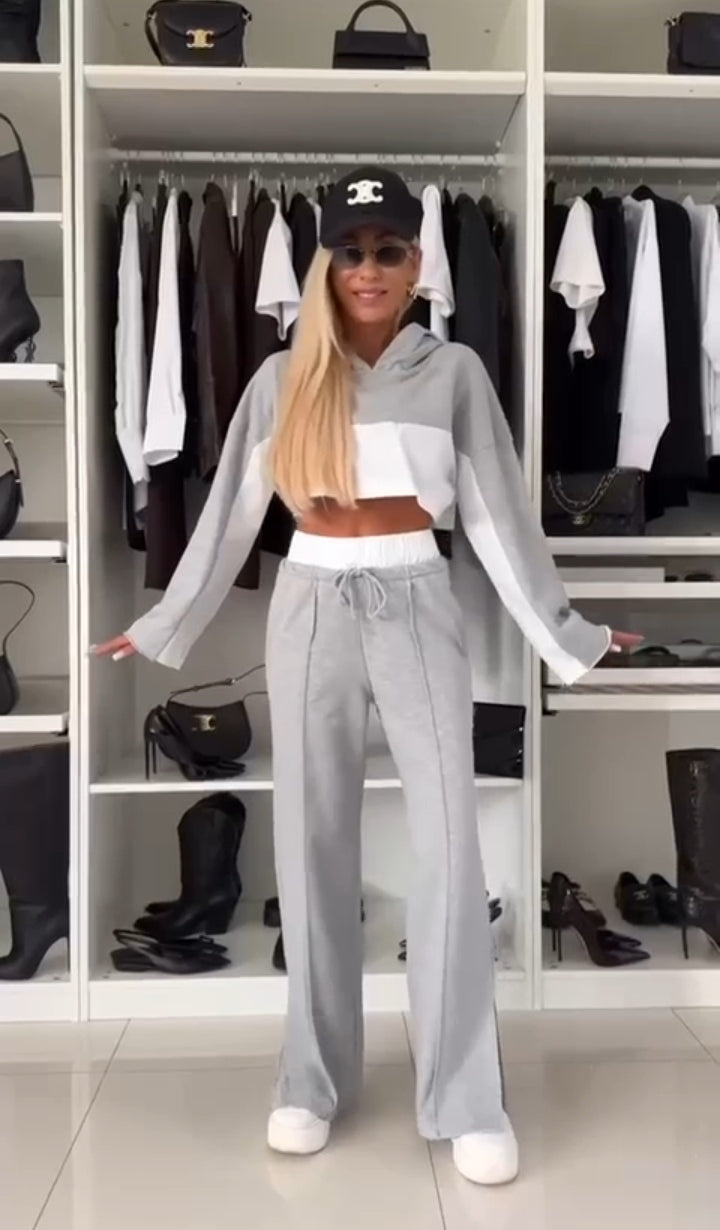 Tuta elegante in tessuto morbido