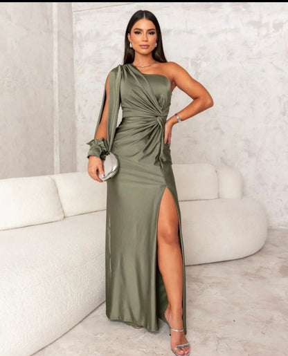 Abito elegante in tessuto leggero