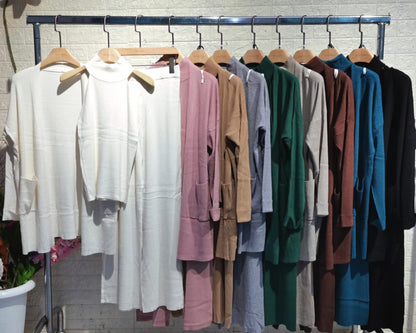 Completo elegante in tessuto pregiato