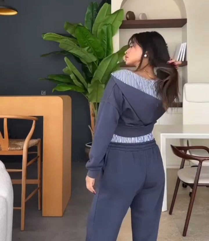 Tuta elegante in tessuto confortevole