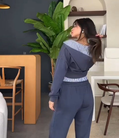 Tuta elegante in tessuto confortevole