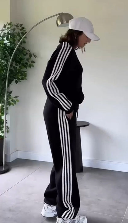 Tuta elegante in tessuto pregiato